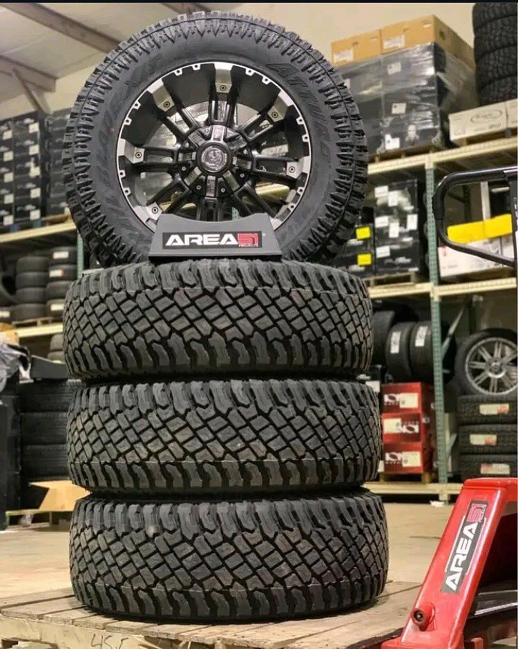 F-150/F-250 Off-Road Wheel & Tire Set — photo 2